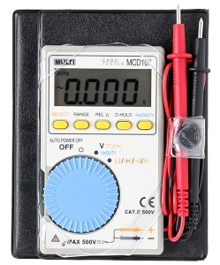 multi鉗型表MCD-107 袖珍萬用表4000個計數(shù)，具有測頻功能