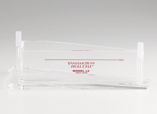 進(jìn)口日本山本渡金實驗槽B-54-LW Hull Cell空氣罐，長型