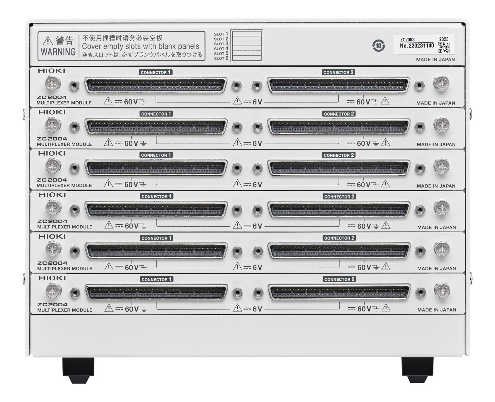 日本進(jìn)口電子測(cè)量儀表掃描模塊機(jī)架 ZC2003